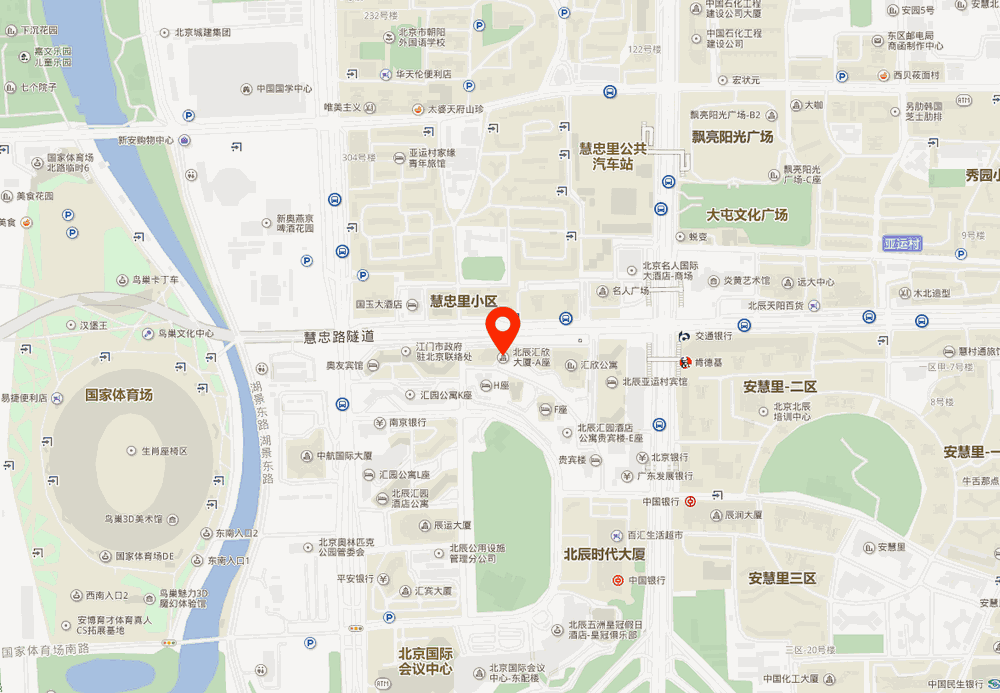 北辰汇欣大厦位置地图